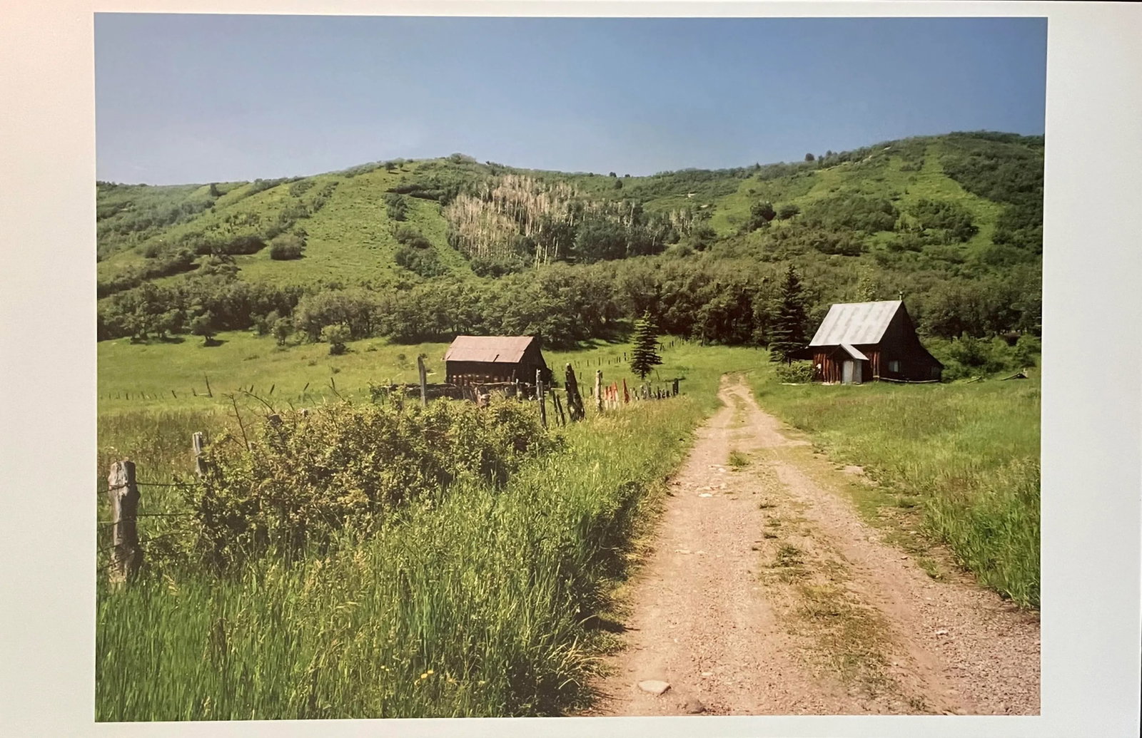Gleb Derujinsky "Road to Farm" Contemporary Landscape Photograph Print - 5
