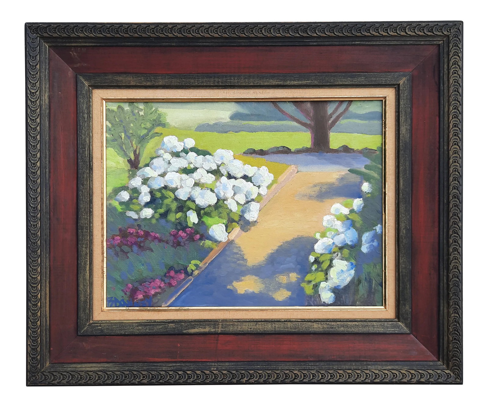 Beth Downey Floral Landscape Painting (1 of 3)