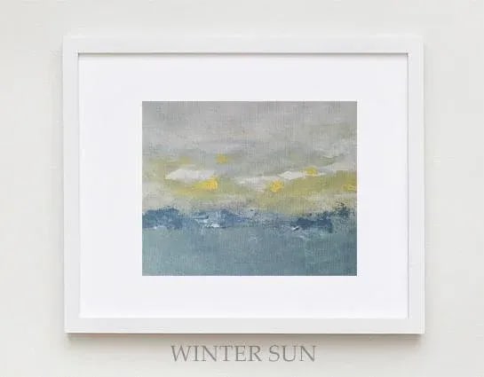Original Art Contemporary Abstract Expressionist Landscape Acrylic Painting - 3