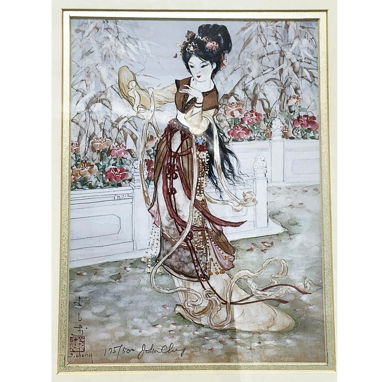 1950's Signed and Numbered John Cheng Original Artwork Prints - a Pair - 2