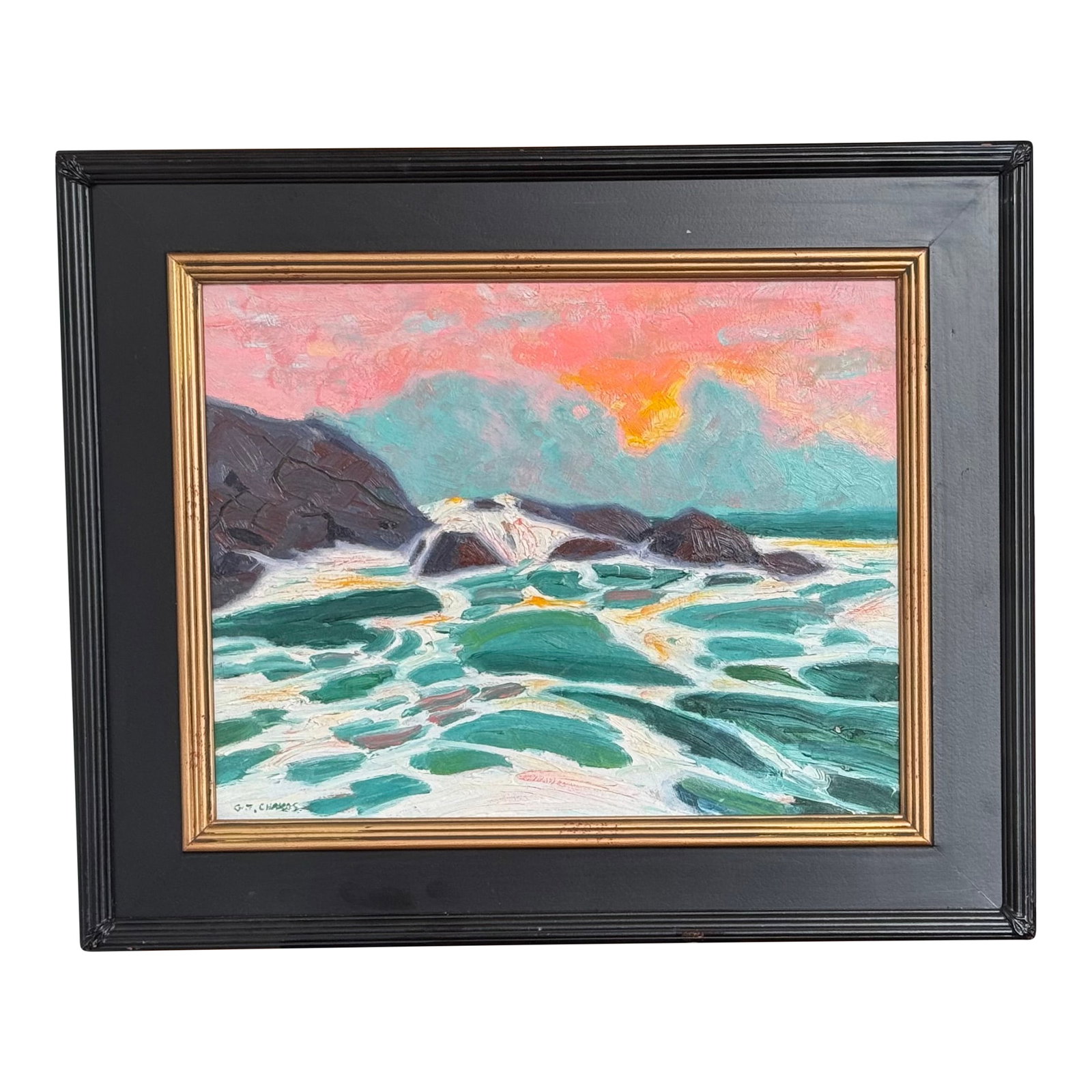 West Coast Series: "Rocky Coast of Marin County: Sunset, Sea and Skies (1 of 8)