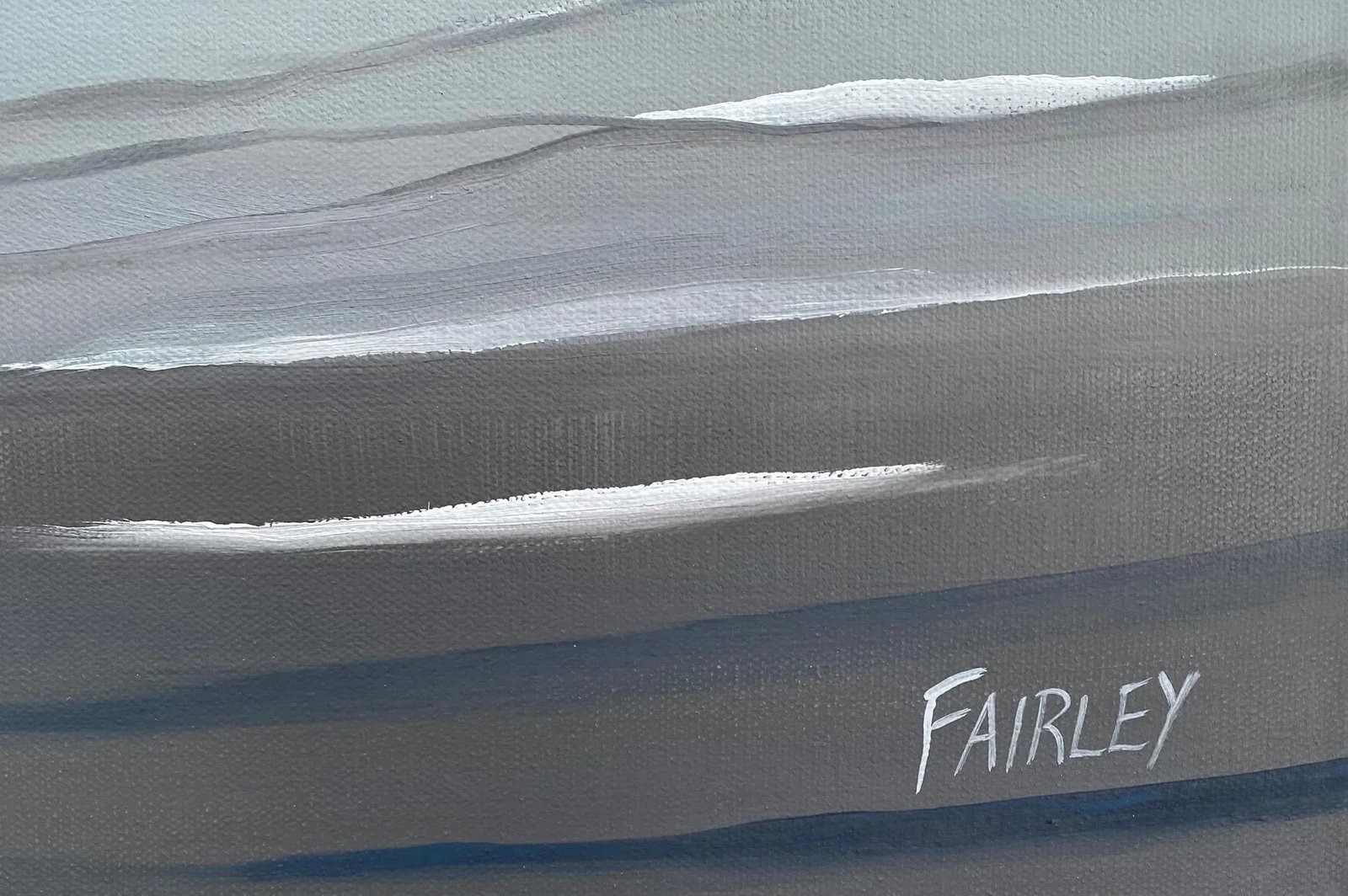 "Reflecting" Contemporary Seascape Oil Painting by Jessica Fairley - 5