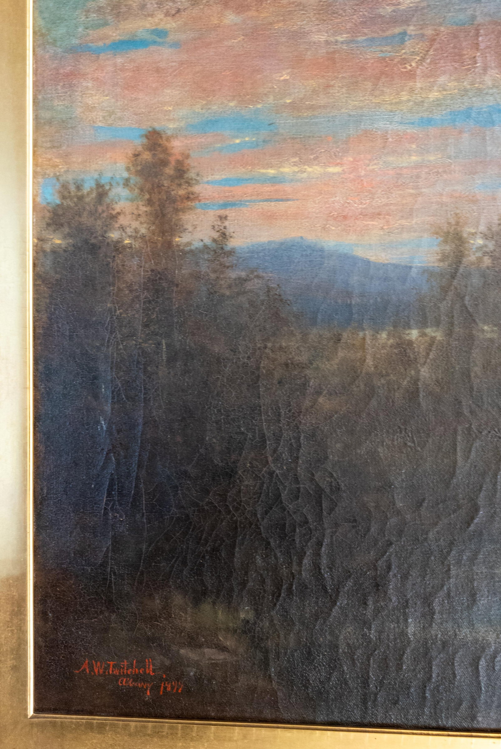 19th Century American Luminist Hudson River School Painting by Asa Weston Twitchell - 11