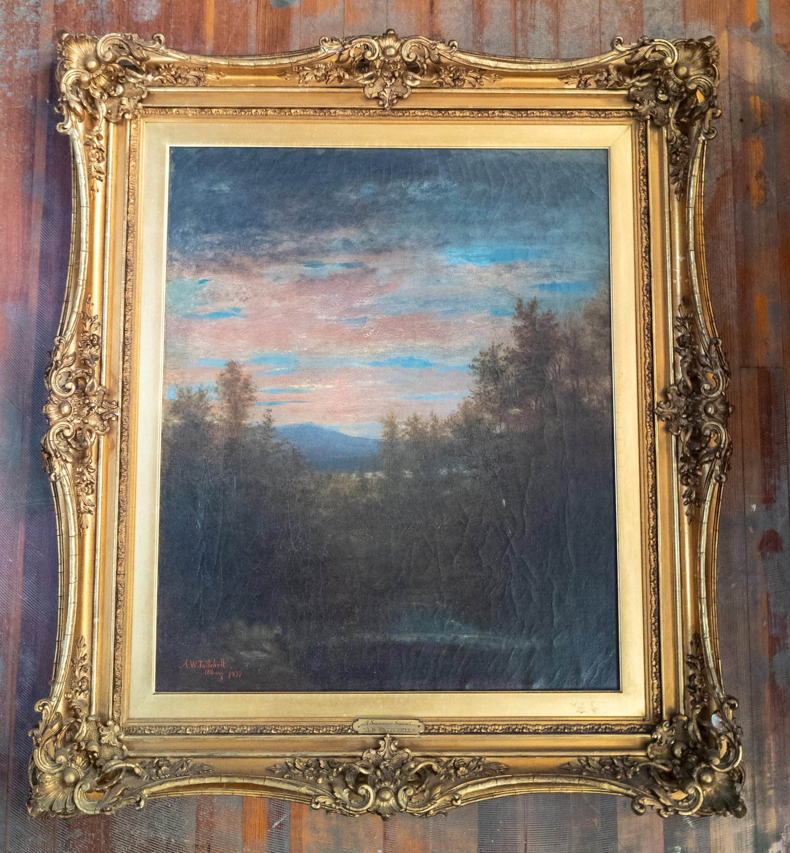 19th Century American Luminist Hudson River School Painting by Asa Weston Twitchell - 2