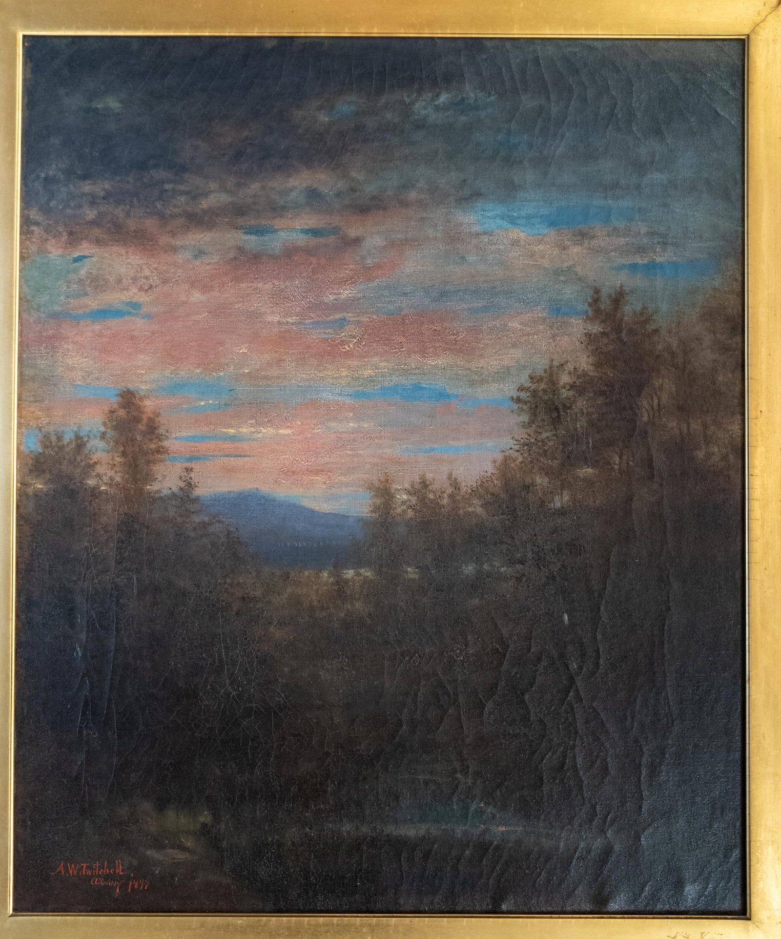 19th Century American Luminist Hudson River School Painting by Asa Weston Twitchell - 3