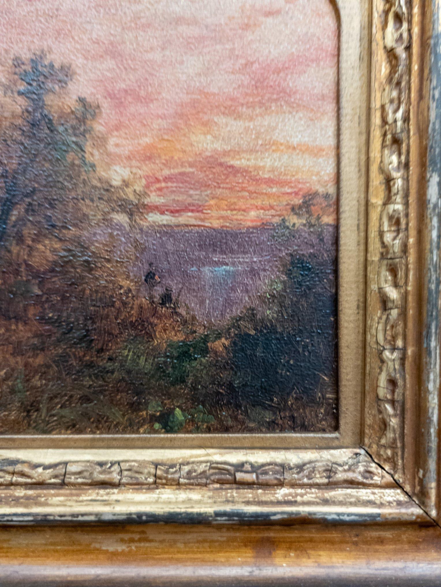 19th Century American Luminist Hudson River School Landscape Painting - 10