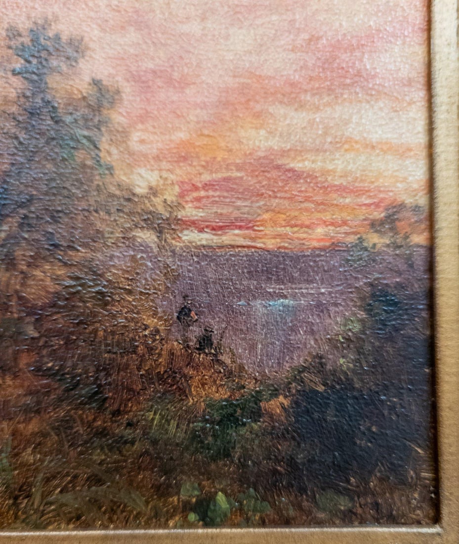 19th Century American Luminist Hudson River School Landscape Painting - 12