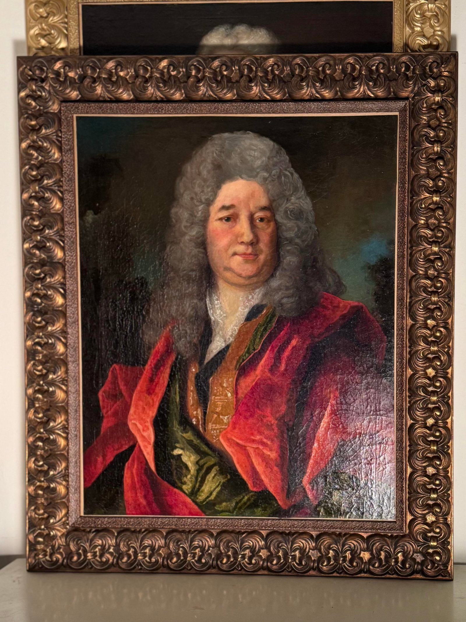 Early 18th Century French Portrait Painting of a Nobleman, Attributed to Henri Millot - 6