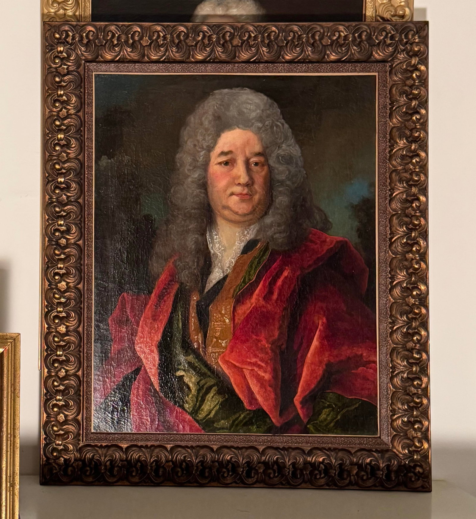 Early 18th Century French Portrait Painting of a Nobleman, Attributed to Henri Millot - 7