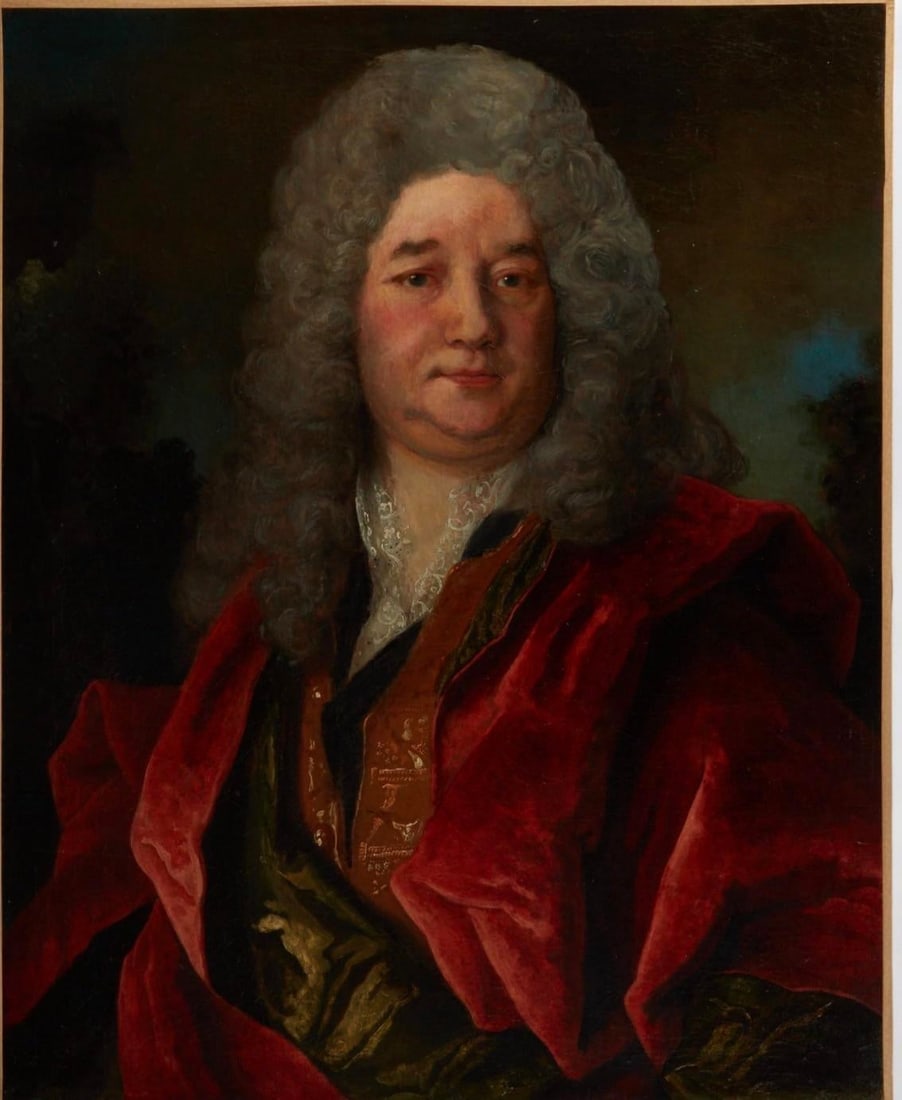 Early 18th Century French Portrait Painting of a Nobleman, Attributed to Henri Millot - 9