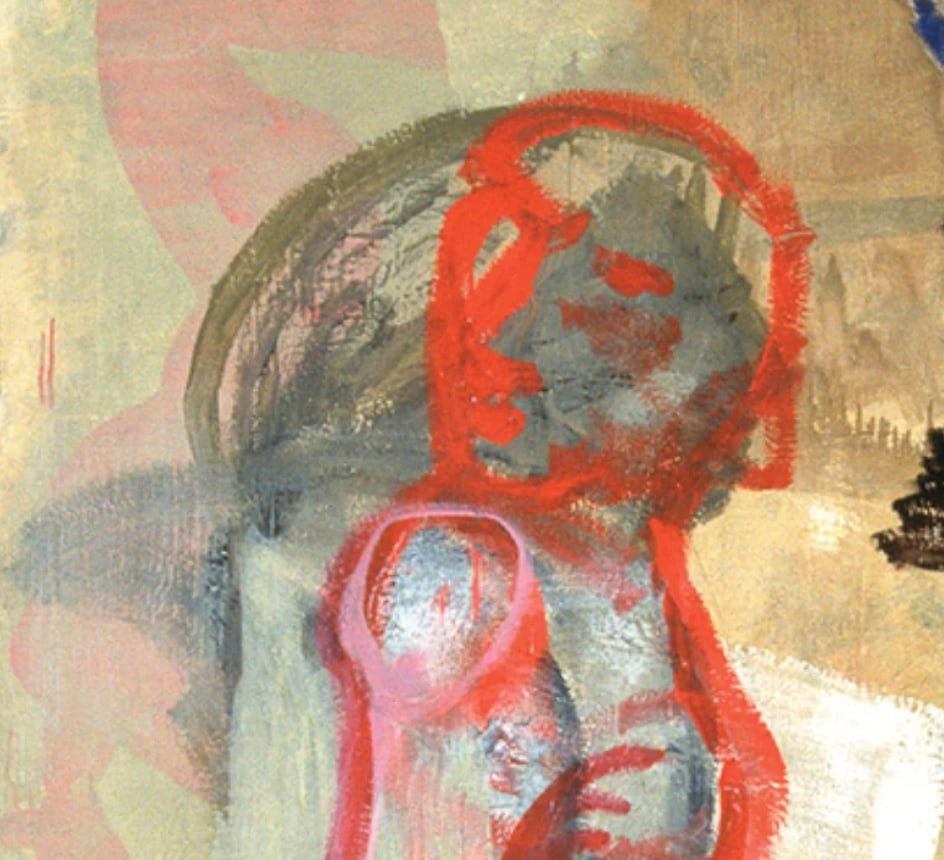 1990s Do You Not Know I Am Woman by Patricia Zinsmeister Parker Painting - 4