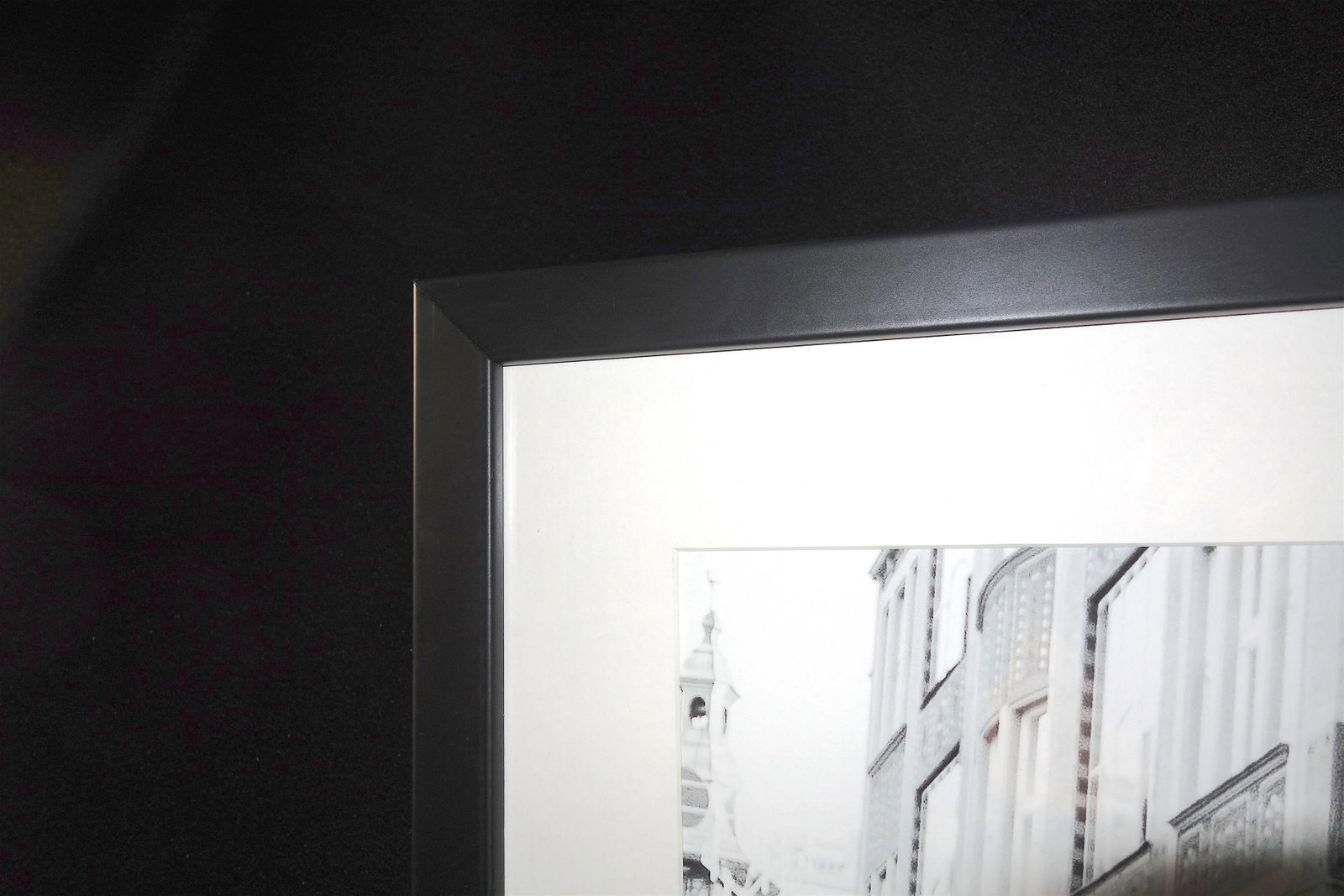 "Prague Cafe 2015" Contemporary Black and White Photograph by David Rubin, Framed - 9