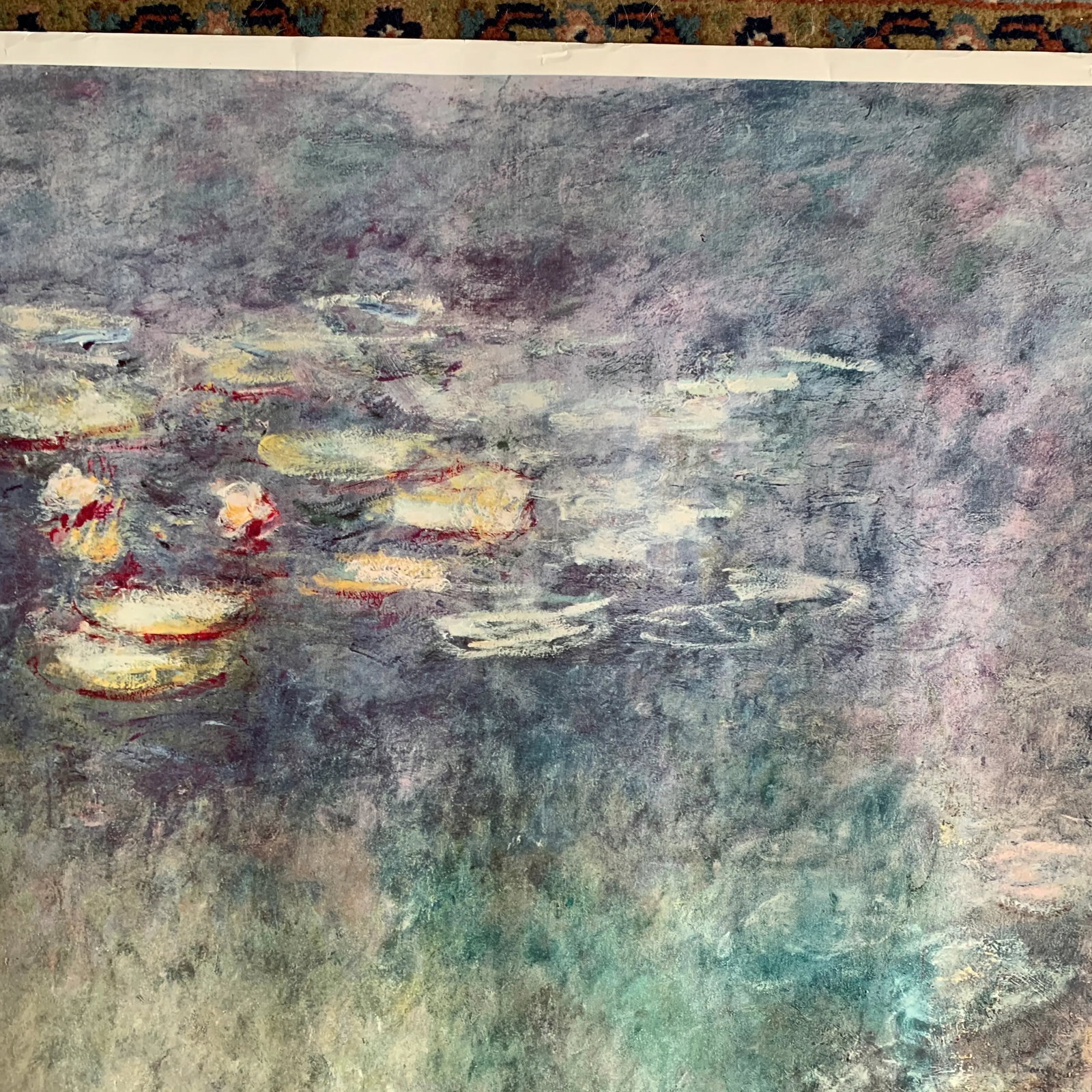 1978 Claude Monet Metropolitan Museum of Art Exhibit Poster - 8