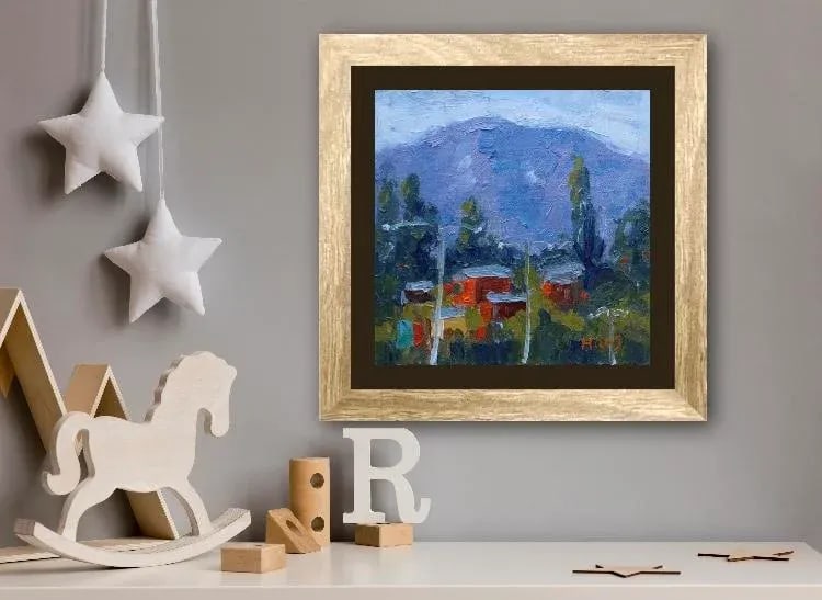 Mt Tamalpais, Contemporary Expressionist Oil Painting - 5