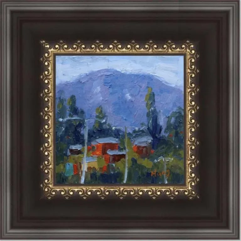 Mt Tamalpais, Contemporary Expressionist Oil Painting - 6