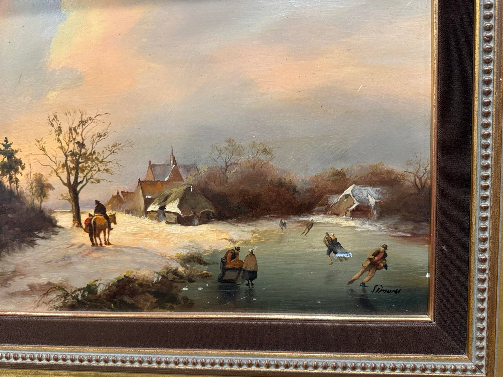 1970s Dutch Oil Painting - Simons - 10