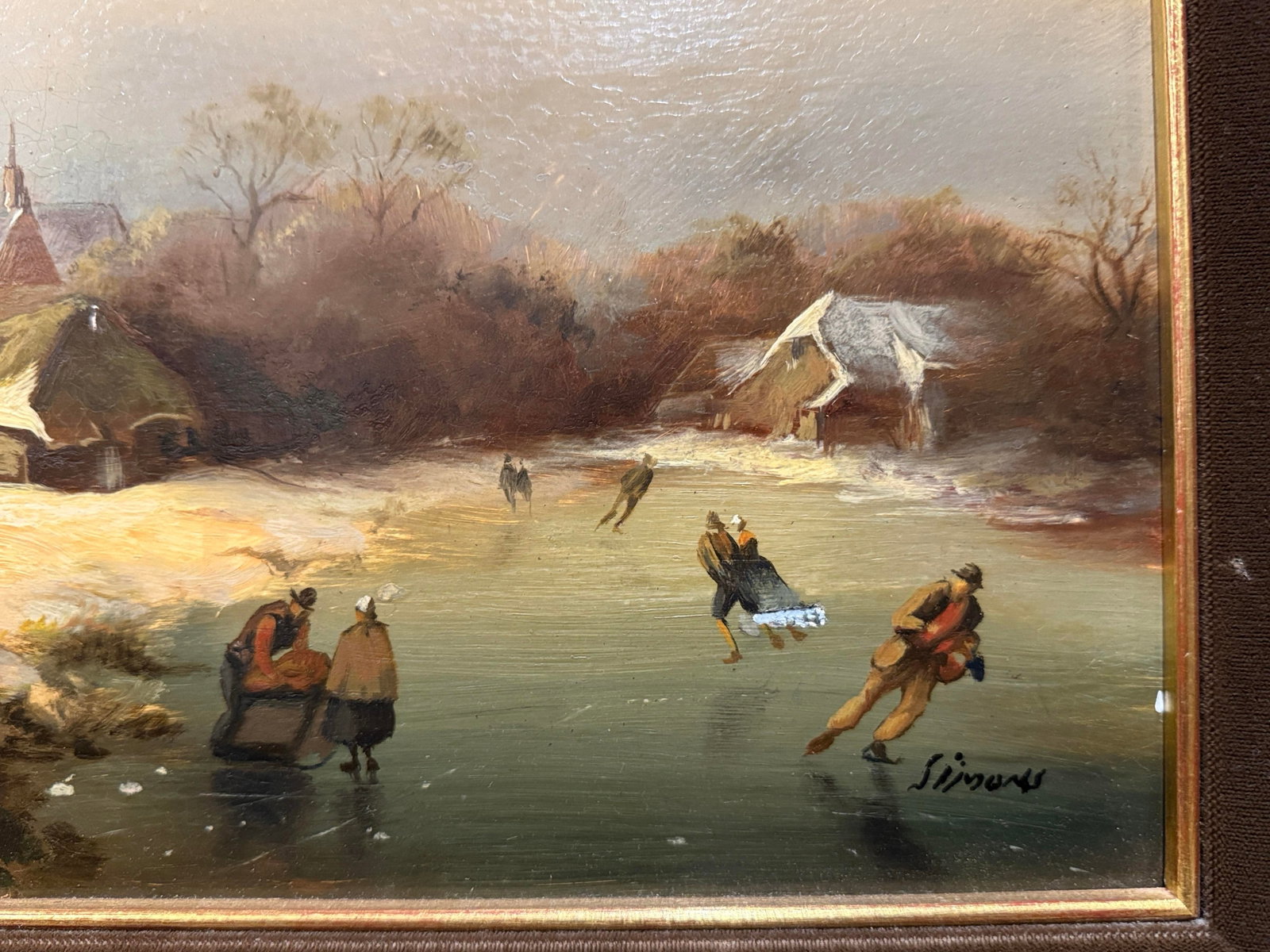 1970s Dutch Oil Painting - Simons - 3