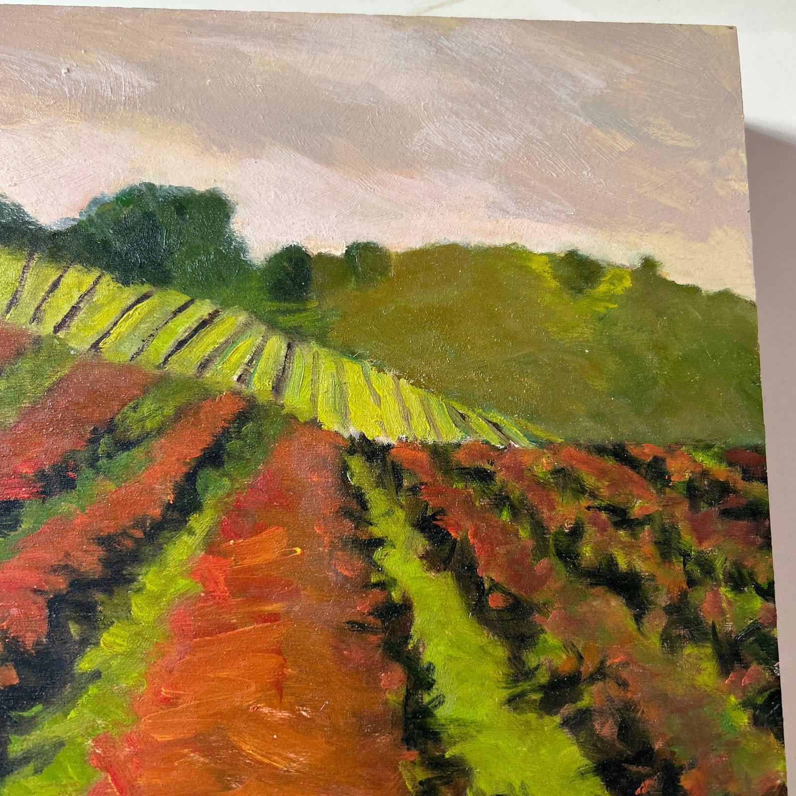 Original Oil on Board Painting by Susan Landor Keegin - 2