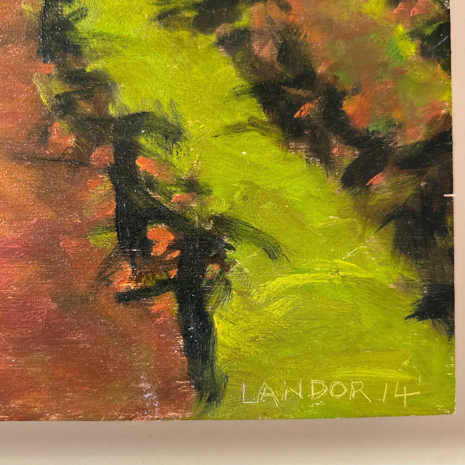 Original Oil on Board Painting by Susan Landor Keegin - 3