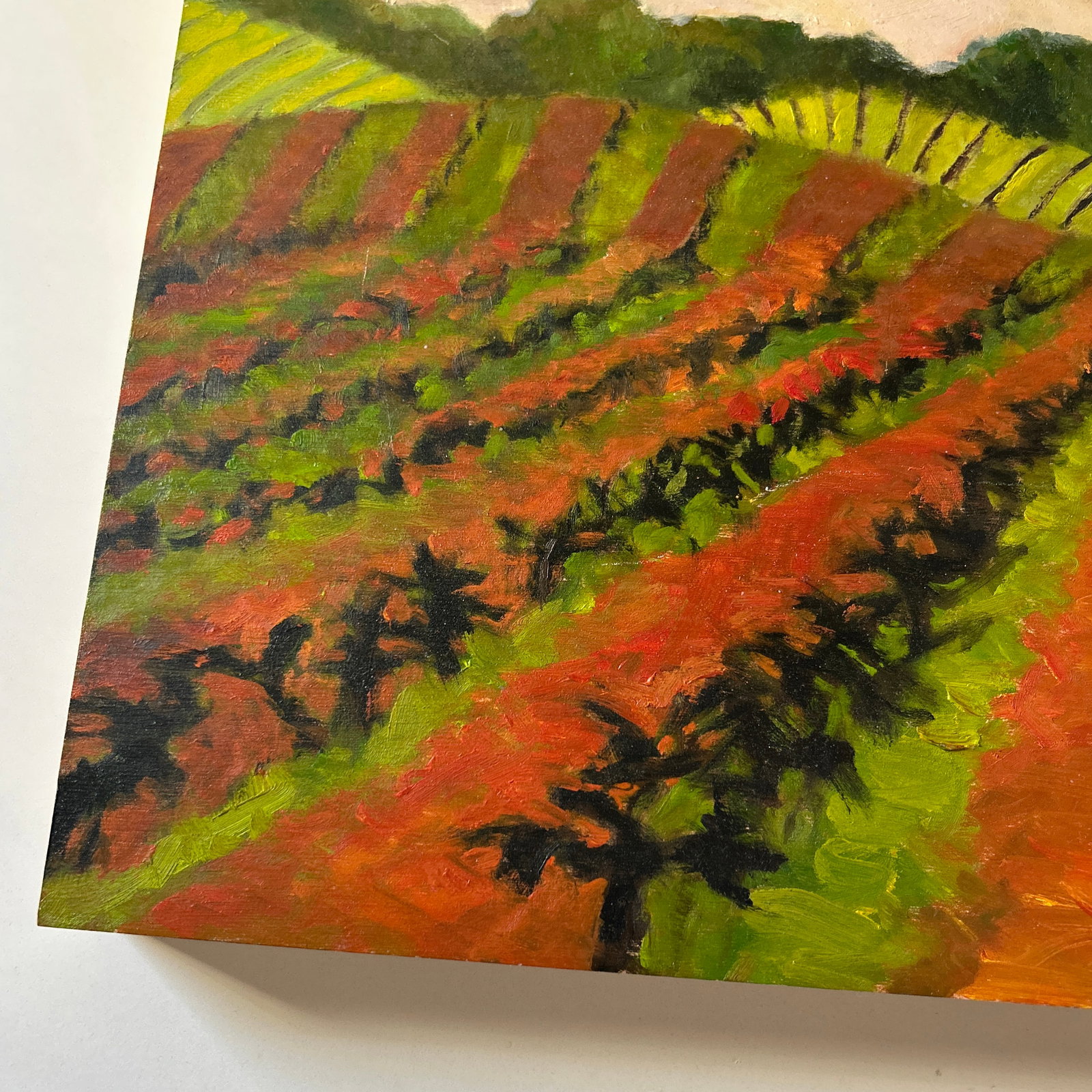 Original Oil on Board Painting by Susan Landor Keegin - 4
