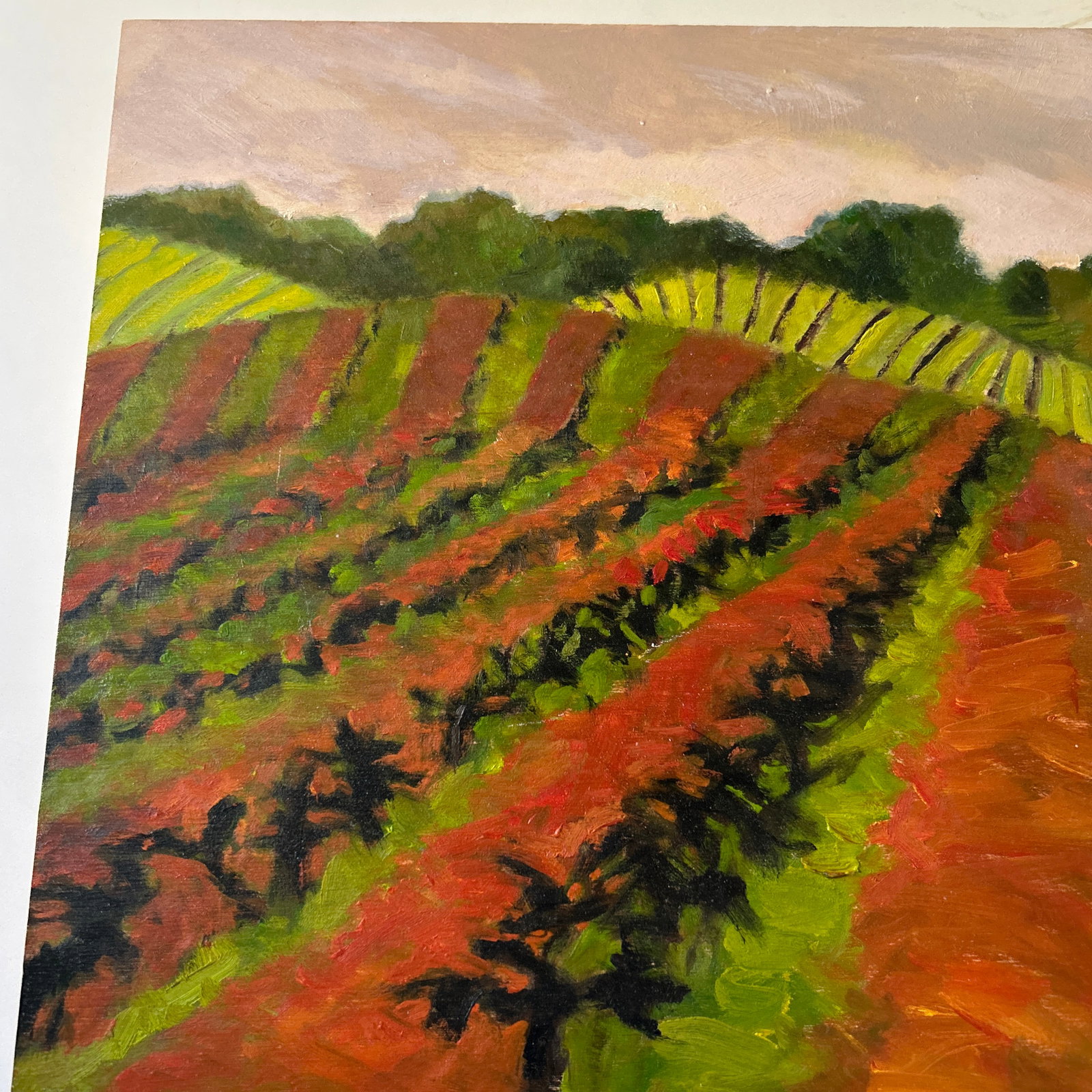 Original Oil on Board Painting by Susan Landor Keegin - 5