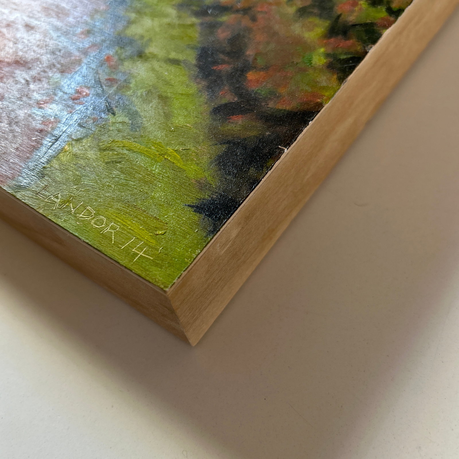 Original Oil on Board Painting by Susan Landor Keegin - 7