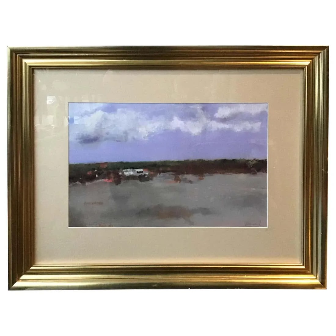 Signed Pastel of Seascape - 10
