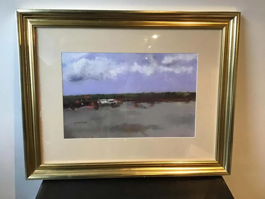 Signed Pastel of Seascape - 3