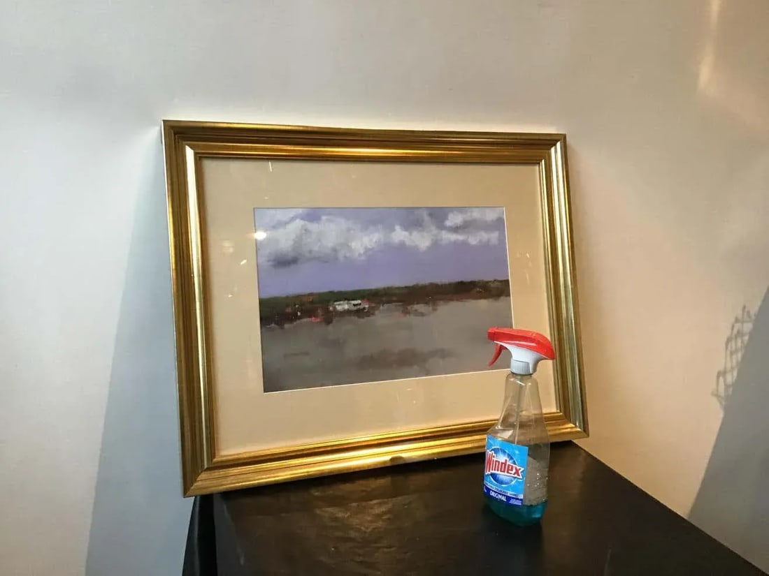 Signed Pastel of Seascape - 4