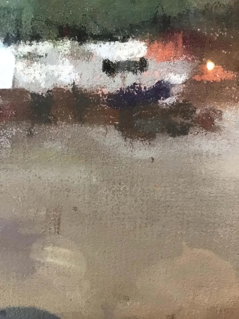 Signed Pastel of Seascape - 5