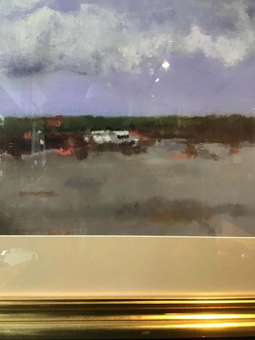 Signed Pastel of Seascape - 6
