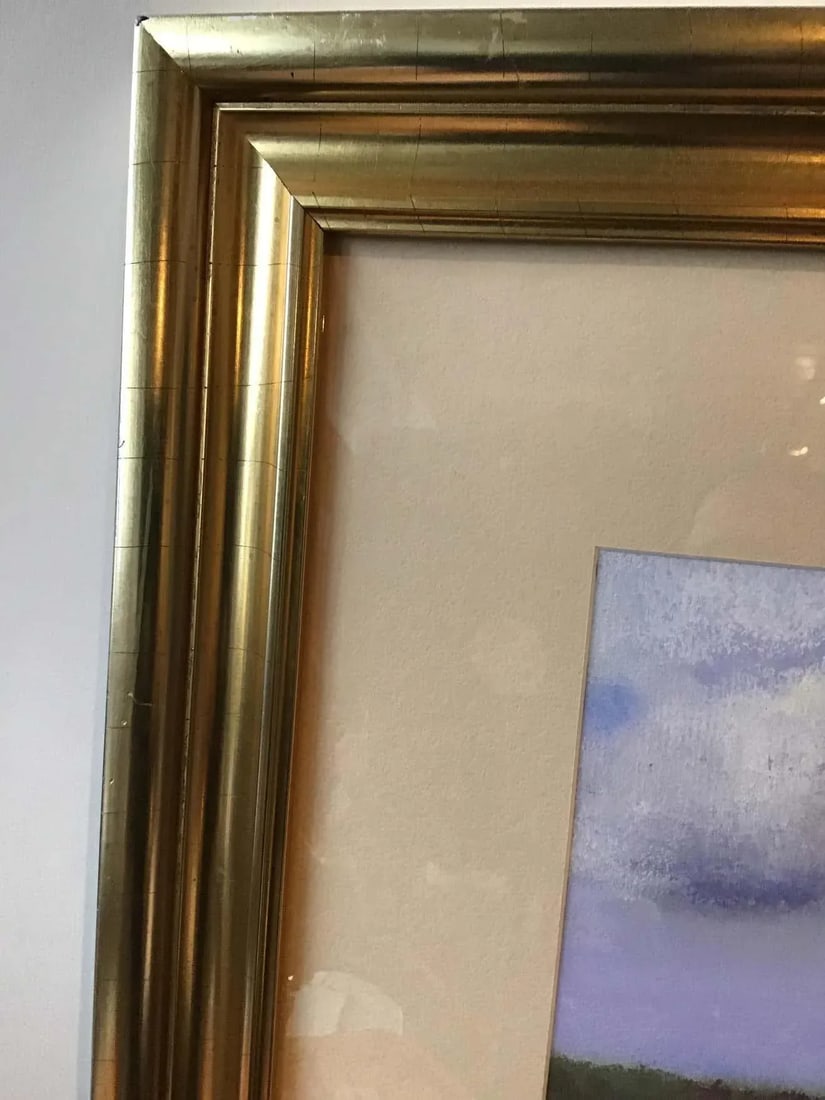 Signed Pastel of Seascape - 7