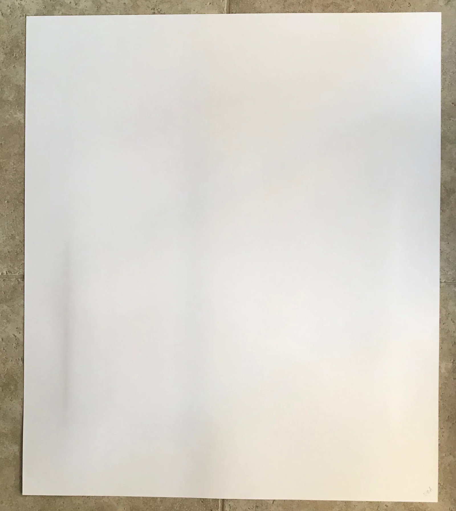 1985 "Landscape #1" Minimalist Limited Edition Silkscreen by Claudia Keller - 6