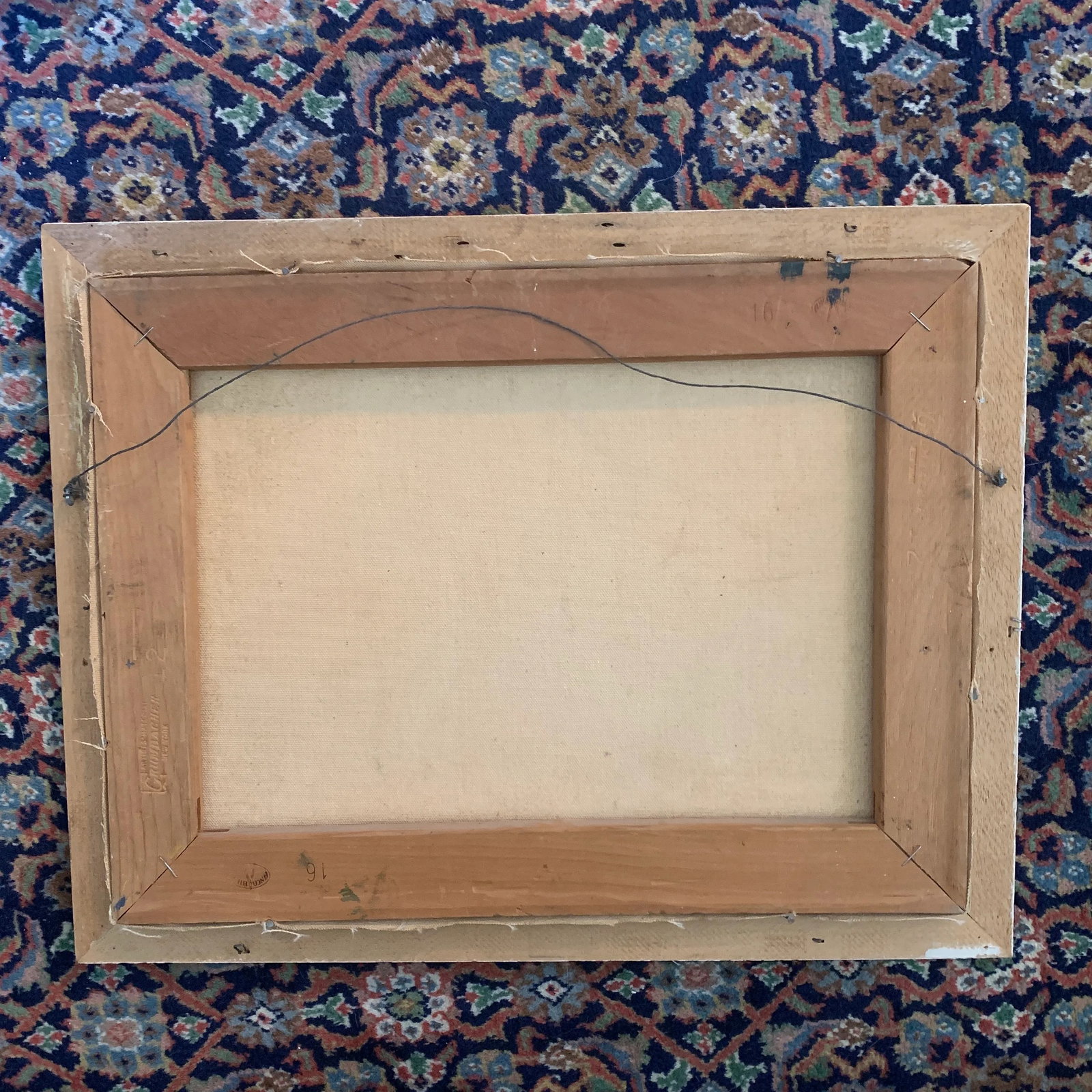 Mid 20th Century Coastal Scene Oil Painting by Dorothy Weinstein, Framed - 8