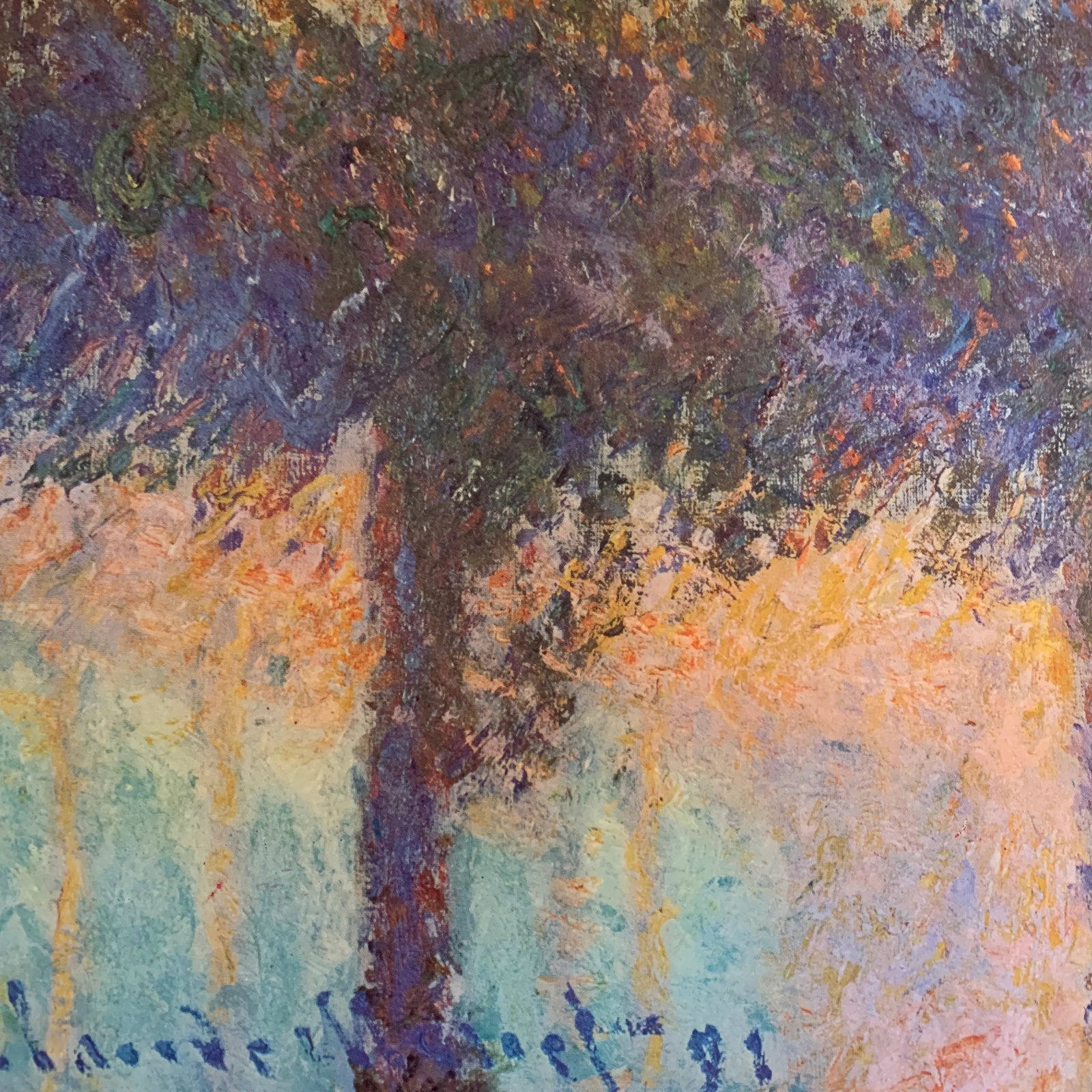 1978 Claude Monet Metropolitan Museum of Art Exhibition Poster - 10