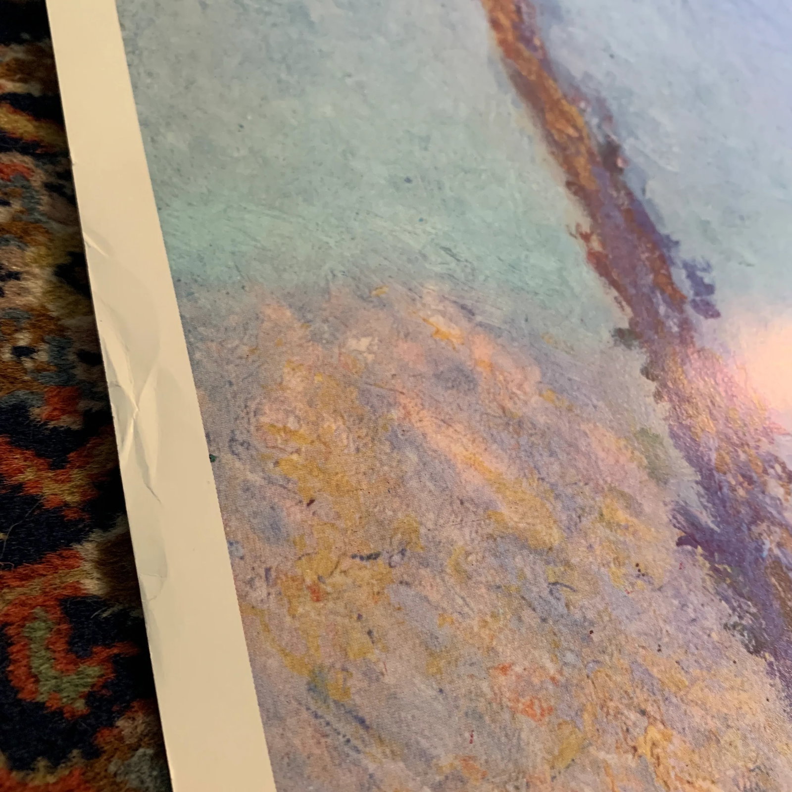 1978 Claude Monet Metropolitan Museum of Art Exhibition Poster - 12