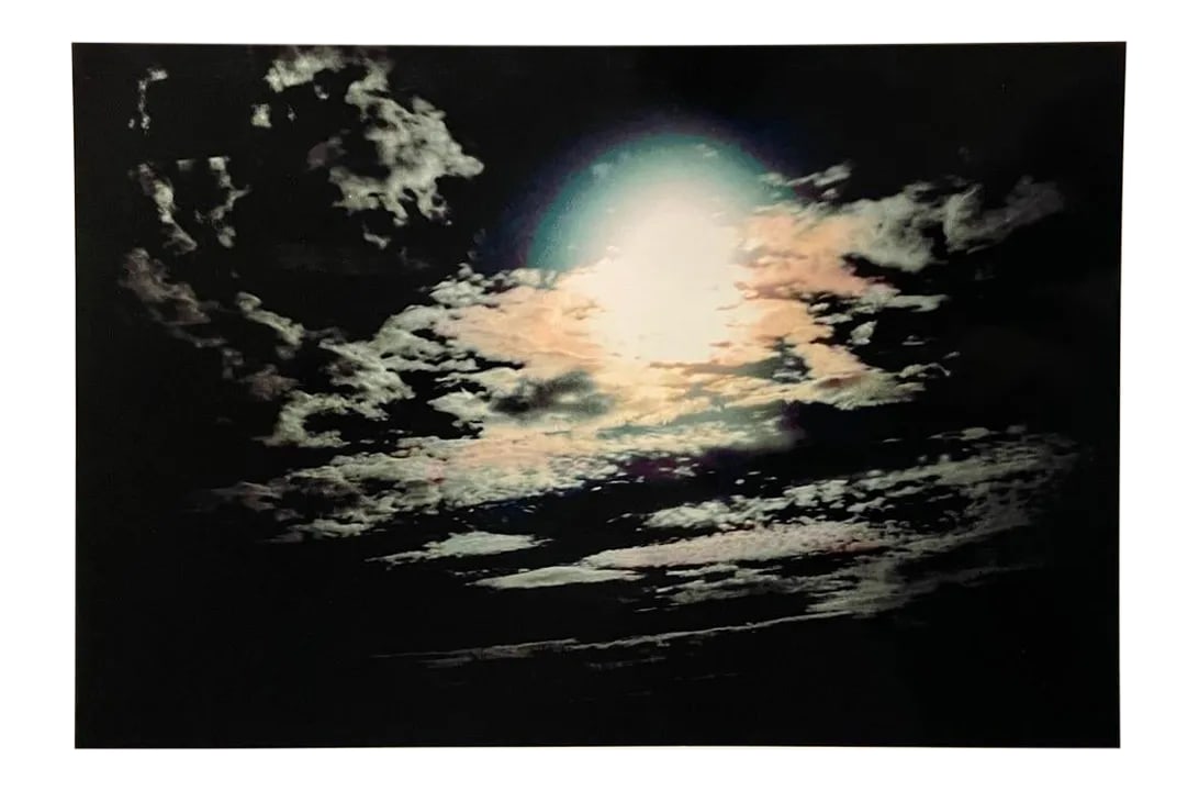 "Moon Shine" Contemporary Landscape Color Photograph From the Estate of Gleb Derujinsky: The pleasure of finally being able to go through the archive of my father, Gleb Derujinsky, and begin the task of sharing his vast imagination is a thrill. Many know his work now from his career as a 