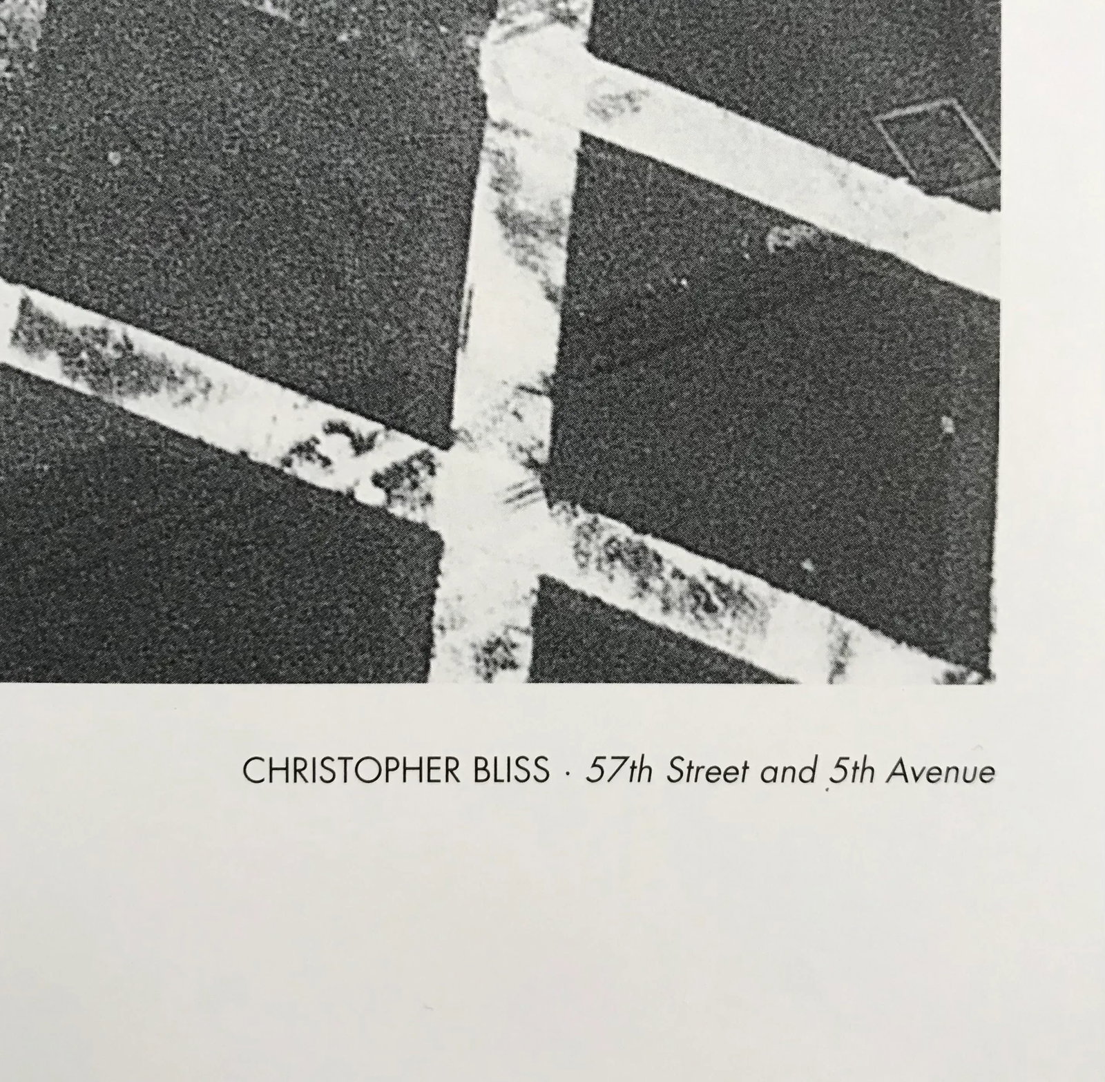 1980s "57th Street and 5th Avenue" New York Cityscape Black and White Photograph by Christopher Blis - 3