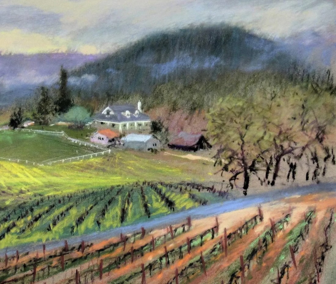 Reif Erickson, Napa Vineyard, Circa2000 - 3