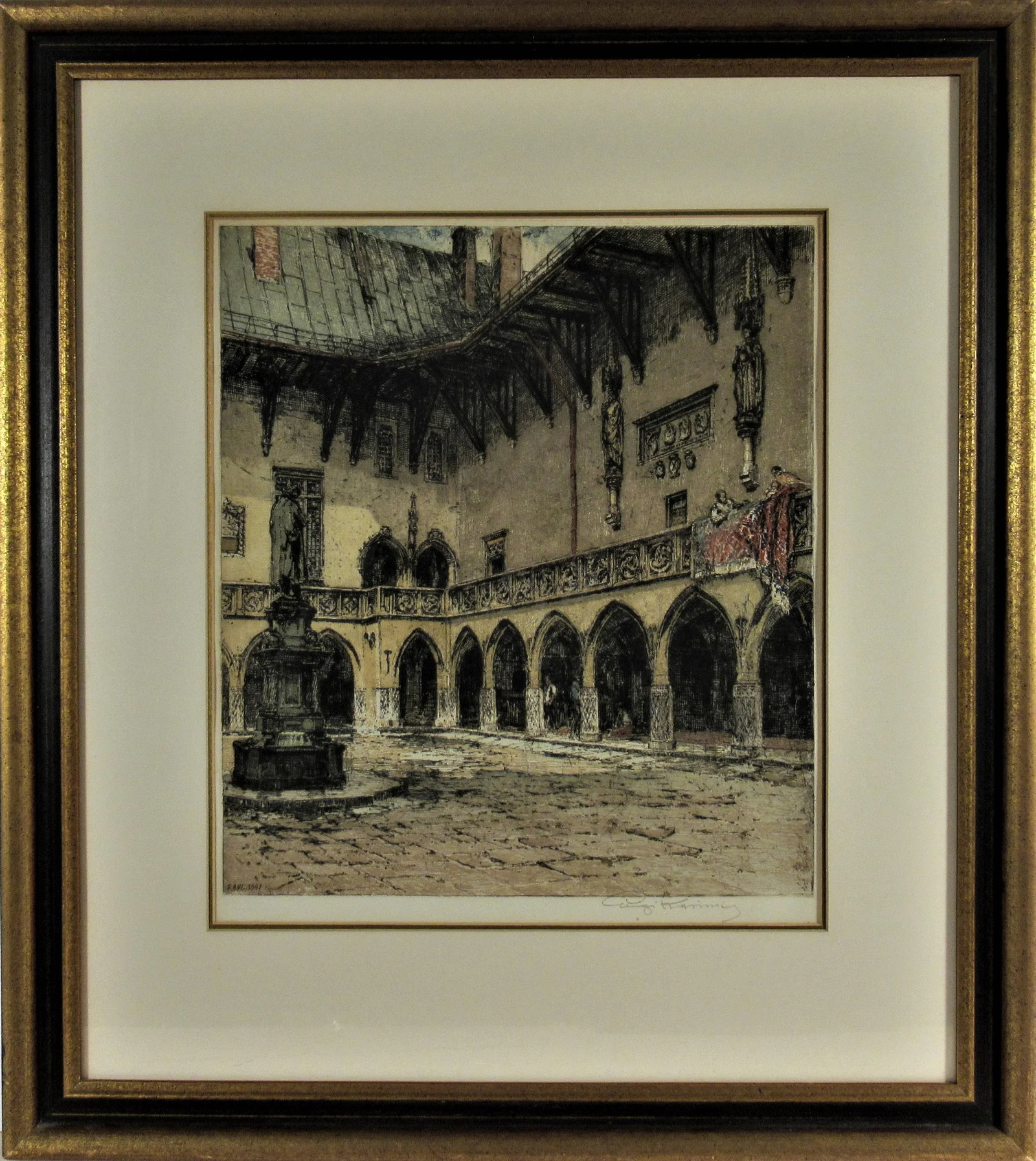 Luigi Kasimir, Jagellonian Library, Krakau, Poland, 1941 - 7