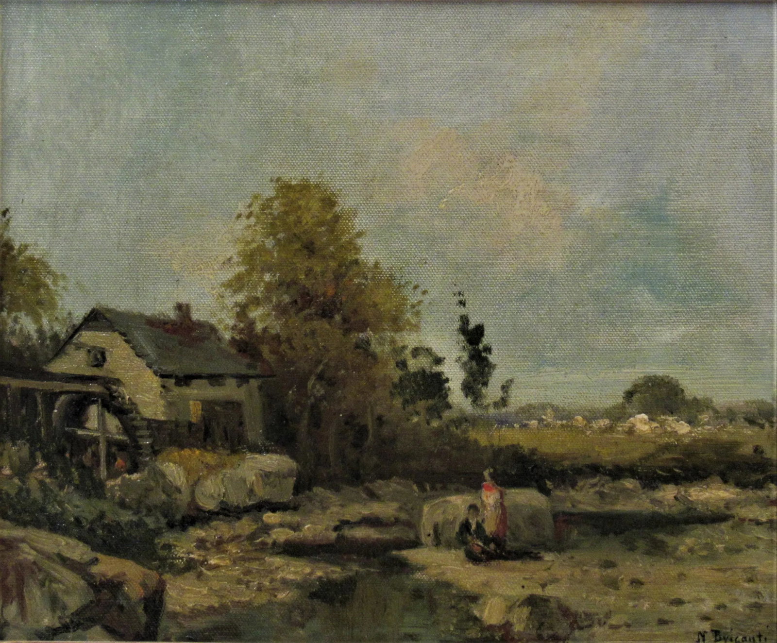 Nicholas Briganti, The Water Mill, Circa 1900 - 2