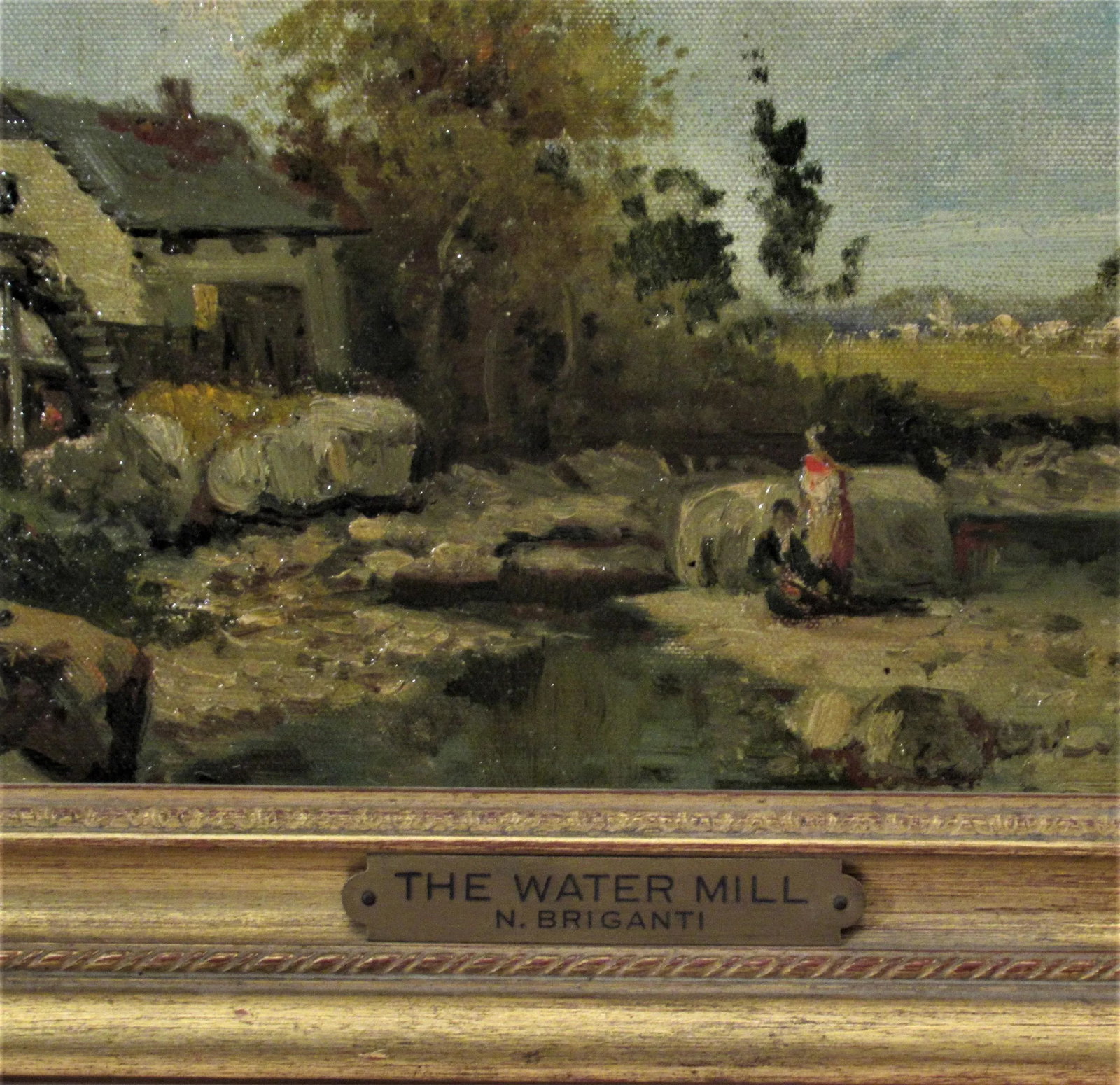 Nicholas Briganti, The Water Mill, Circa 1900 - 6