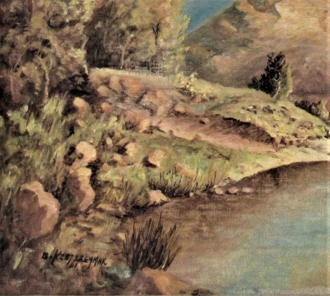 Bernhard Kretzschmar, Landscape, 1961 - 5