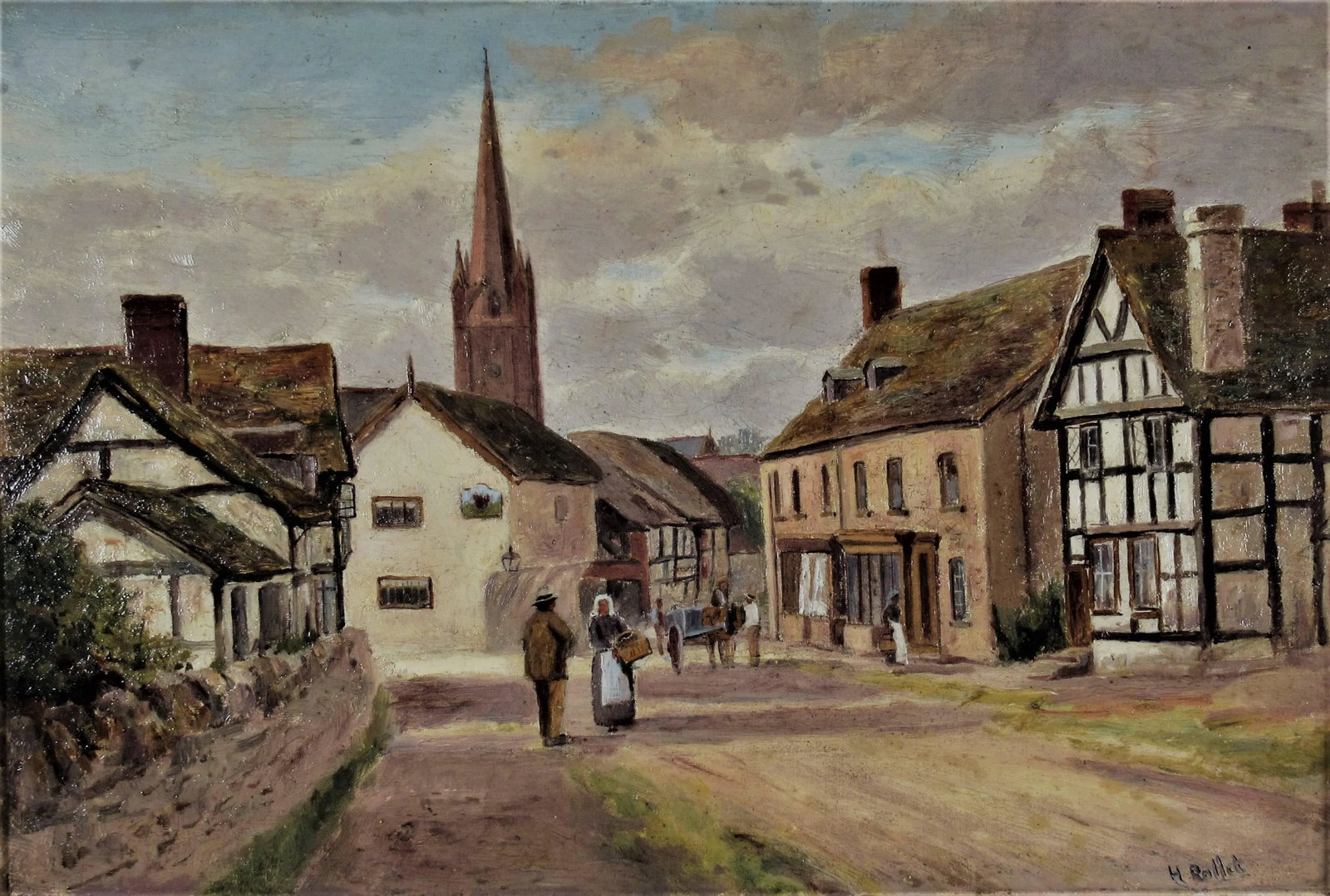 Henry Rollet, Rue de Village Breton - 2