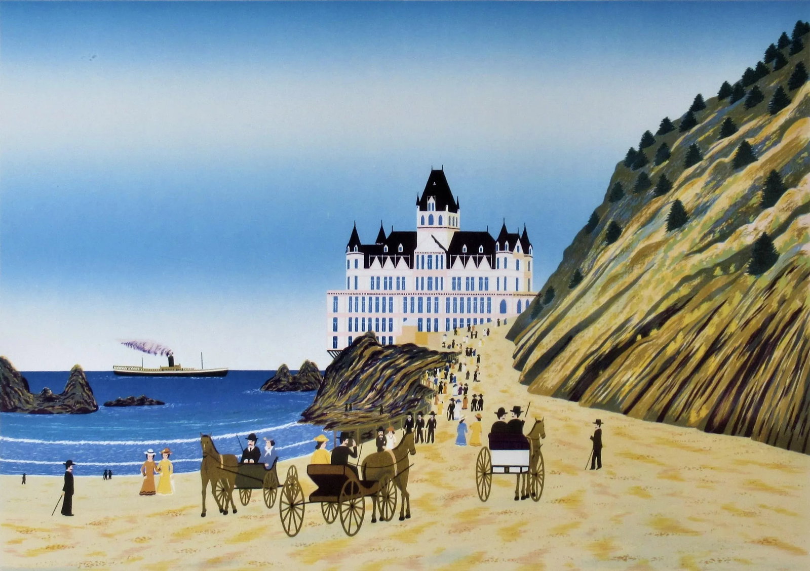 Fanch (Francois Ledan), Cliff House, San Francisco, Circa 1980 - 2
