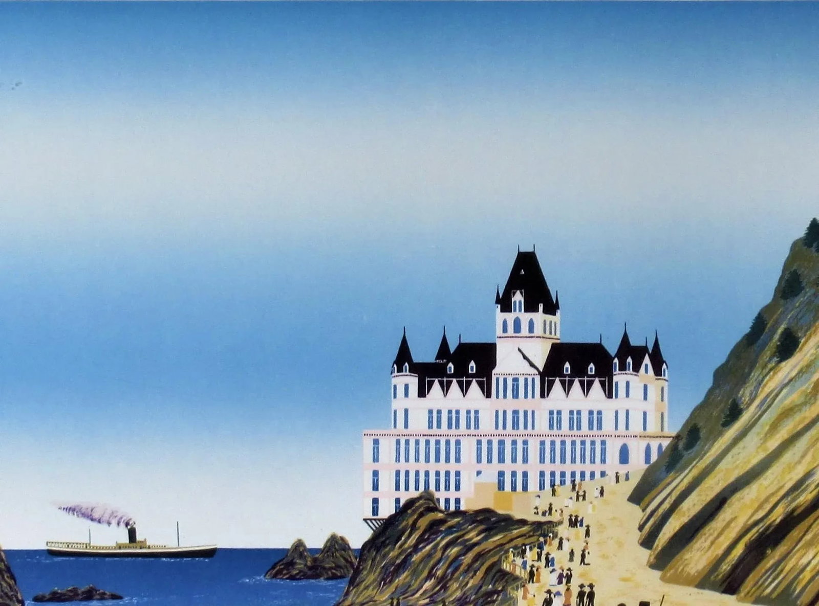Fanch (Francois Ledan), Cliff House, San Francisco, Circa 1980 - 4