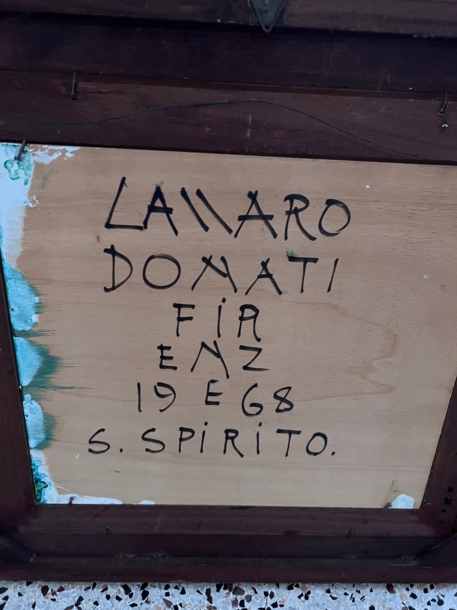 Vintage Lazzaro Donati Oil on Board Painting - 2