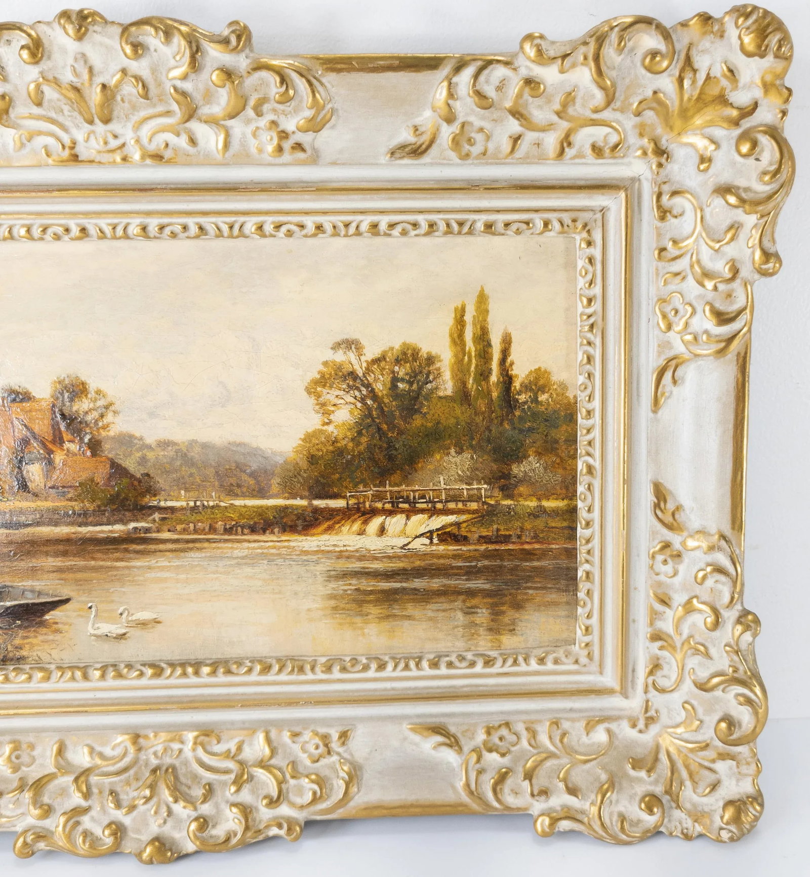 English Country Oil Painting on Canvas a.a. Glendening Sr - 4