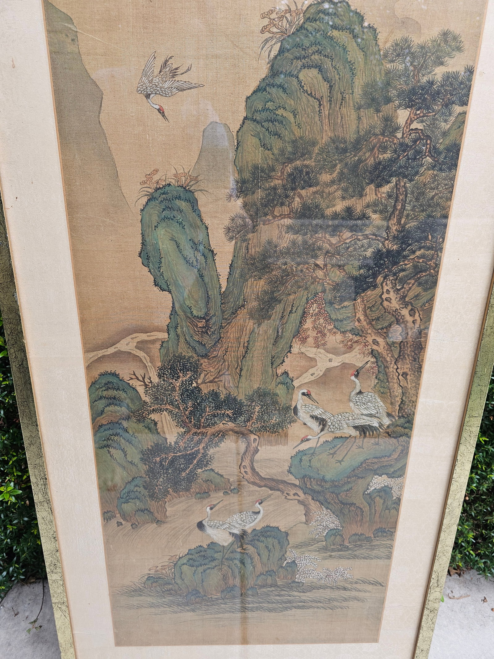 Qing Dynasty Artist Signed Hanging Scroll Attributed to Jiang Tingxi (1669-1732) - 11