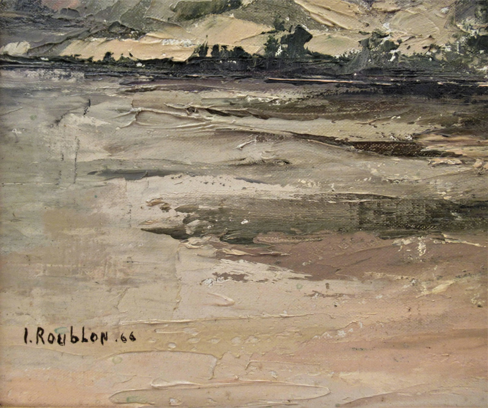 Irina Belotelkin Roublon, Landscape with sailing boats, 1966 - 5